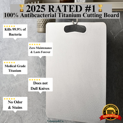 TitanEdge™ 100% Pure Titanium Cutting Board